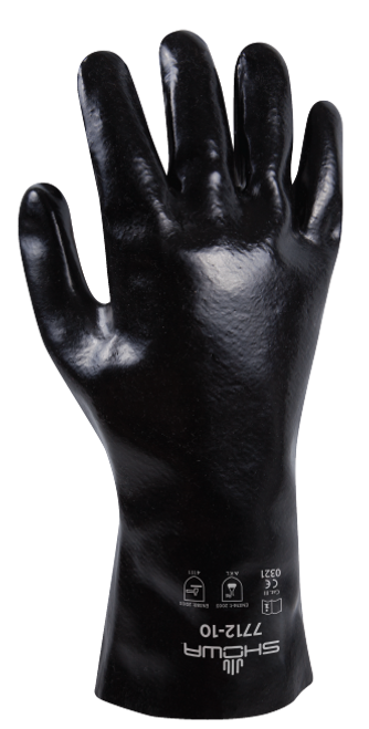 Showa 7712-10 Black Knight Chemical Resistant Gloves. Shop Now!