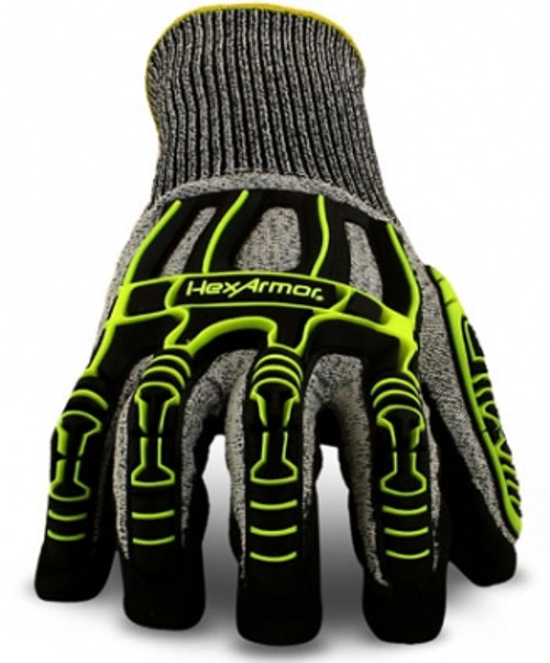 Top View.HexArmor 2090 Rig Lizard Thin Lizzie Cut Resistant Super Fabric Gloves. Shop Now!