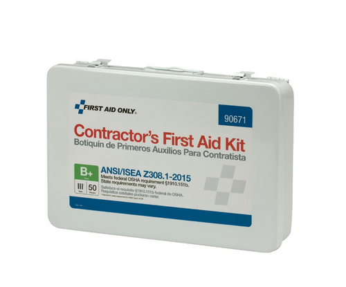 Class B+ 50 Person ANSI B+, Contractor First Aid Kit. Shop now!