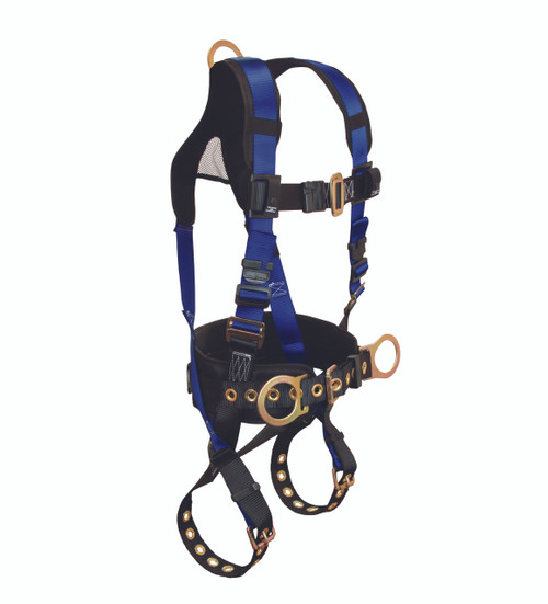 Falltech 7073B Contractor+ 3-D Full Body Harness. Shop Now!