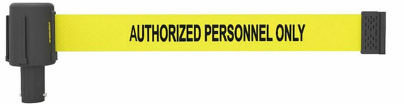 Banner Stakes  PL4032 PLUS Yellow "Authorized Personnel Only" Banner. Shop now!