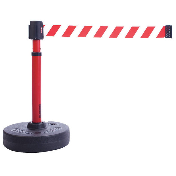Banner Stakes PL4098 PLUS Barrier Set, Red/White Diagonal Stripe. Shop now!