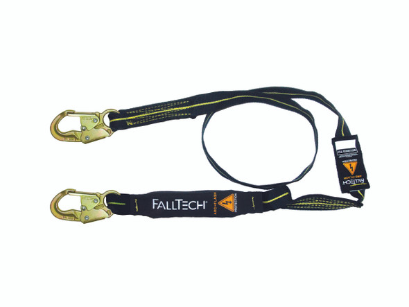 FallTech 8242AF Arc Flash Shock Absorbing Lanyard 6' SAL Single Leg; Arc Flash w/ Snaphooks. Shop Now!