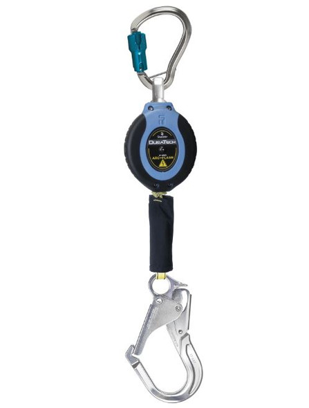 FallTech 82911SC1 Duratech 11' Arc Flash DuraTech SRD Single Leg Web SRD with Steel Carabiner and Steel Snap Hook. Shop Now!