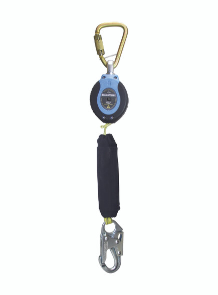FallTech 82909SC1 9' Arc Flash Max SRD Single-leg Steel Carabiner+Steel Snap Hook DuraTech. Shop Now!