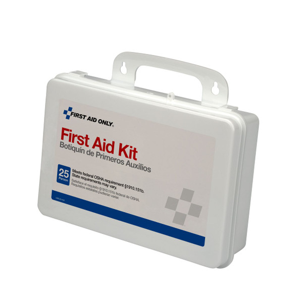 First Aid Only 6082 25 Person OSHA First Aid Kit, Weatherproof Plastic Case - In Limited Stock
