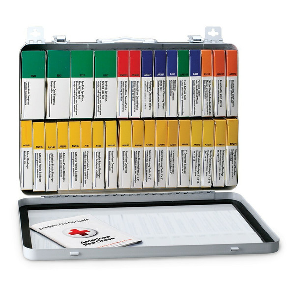 First Aid Only 243-AN 36 Unit First Aid Kit, Metal Case. Shop Now!