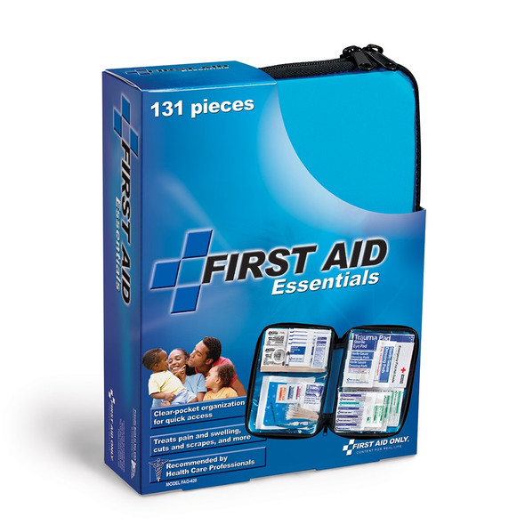 First Aid Only FAO-428 First Aid Kit, 130 Piece, Fabric Case. Shop Now!