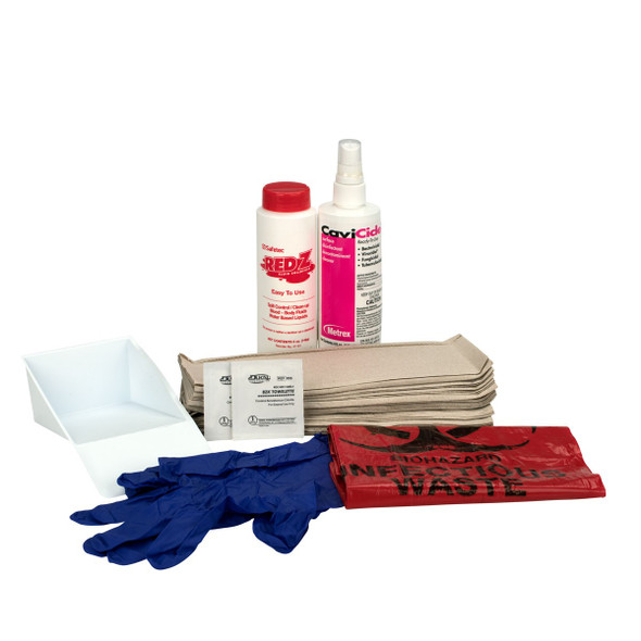 First Aid Only FA-702 Blood Borne Pathogen (BBP) Spill Clean Up Refill Pack For Kit #700. Shop Now!