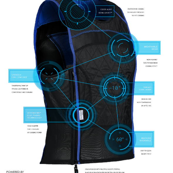 TechNiche Evaporative Cooling KewlShirt Tank Top. Shop Now!