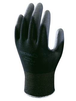 Showa BO500B Black Palm Fit Coated Gloves - Dozen