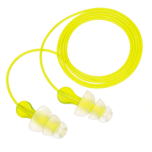 3M P3000 Tri Flange Corded Earplugs NRR 26. Shop now!