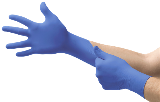 Cobalt Blue Nitrile Exam Glove. Shop Now!