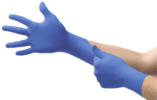 Cobalt Blue Nitrile Exam Glove. Shop Now!