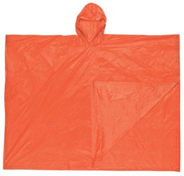 BUY Schooner Disposable Rain Poncho
.10mm PVC Material
Attached Hood, Tote Pouch, Orange now and SAVE!