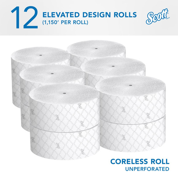 Kimberly Clark 07006 Scott Essential Coreless Jumbo Roll Toilet Paper. Shop Now!