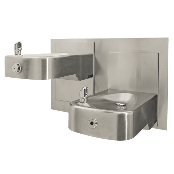 Haws 1117LHO ADA Vandal-Resistant Motion-Activated/Push Button Dual Adjustable Fountain. Shop Now!