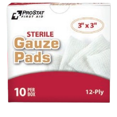 Prostat 2008 - Gauze Pads 3" x 3" Sterile. Shop Now!
