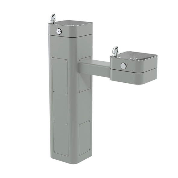 Haws 3602 ADA Outdoor Vandal-Resistant Stainless Steel Pedestal Fountain.  Shop Now!