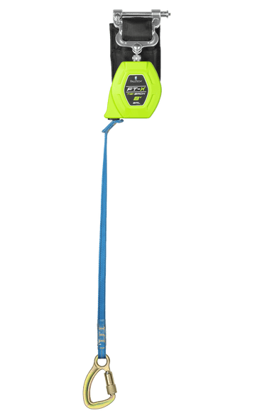 FallTech 84308SP8 8' Web FT-X Tie-back SRL, Single-leg with Steel 5K Carabiner, BUY NOW!