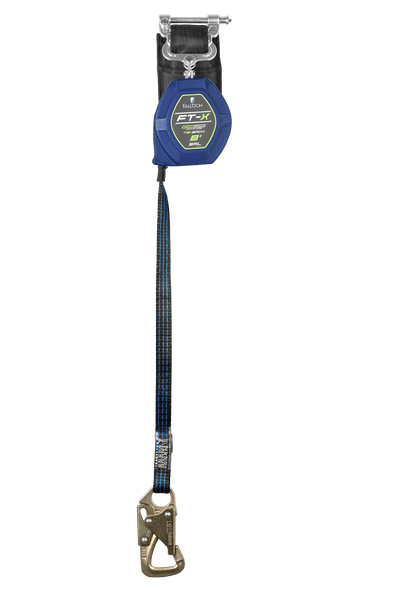 FallTech 84108SP8S 8' EdgeCore FT-X Tie-Back Class 2 LE SRL, Single-leg with Steel 5k Snap Hook, BUY NOW!