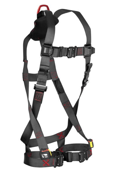 FallTech 8141LXL FT-Iron FBH 1D Standard Non-Belted, Dual Size L/XL, QC Legs and Chest, BUY NOW!