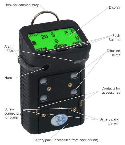 GFG G450 Multi-Gas Detector. Shop Now!