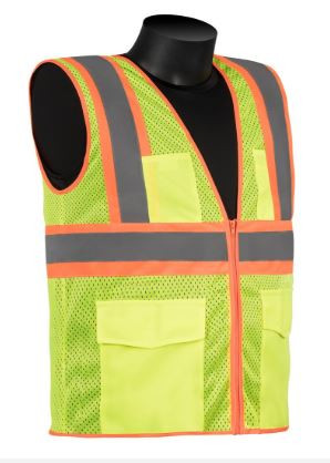 iberty Safety C16013G - Class 2, Hi-Viz Flouresecent Green Vest. Shop Now!