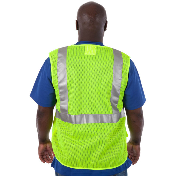 Liberty Safety C16002GV Size: 3XL, Lime Green Polyester Classs 2, Safety Vest. Shop Now!