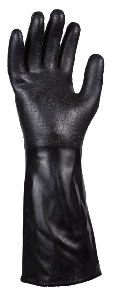 Cut resistant, NEOPRENE fully coated, navy color, rough finish, seamless cut resistant liner, ANSI CUT LEVEL 4. Shop Now!