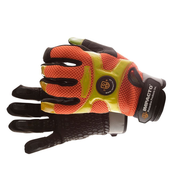 Impacto BGHIVIS Anti Vibration Hi Visibility Mechanic's Air Glove. Shop Now!