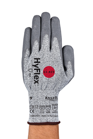 Ansell HyFlex 11-425 Abrasion-Resistant Coated Gloves, Shop now!