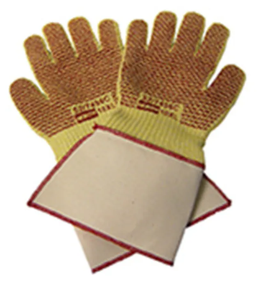 North Safety 52/7456C Grip N Kevlar Cut Resistant Gloves, 4" Safety Cuff -  1 Pair - In Limited Stock - Discontinued
