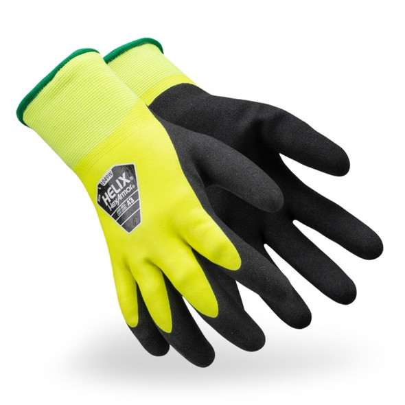 Buy HexArmor 1049W 15G Polyester Fully Coated Latex with Sandy Latex Palm, 7G Acrylic Terry Liner and Save Now!