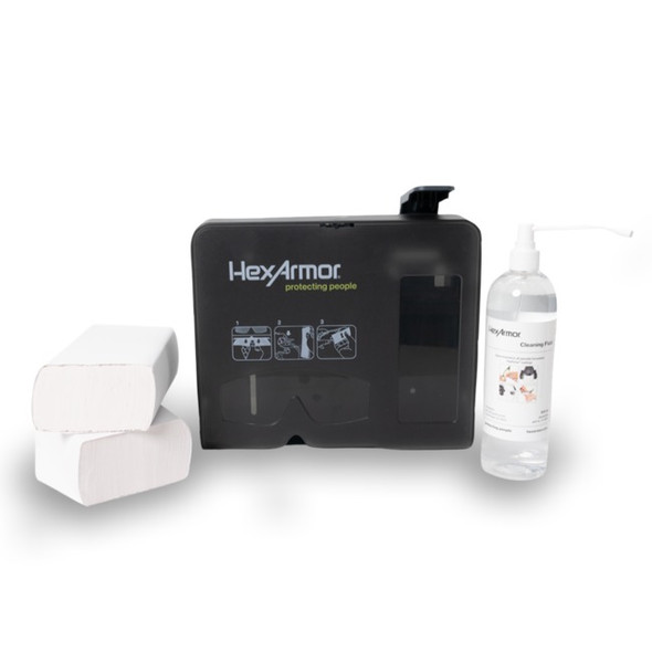 Buy HexArmor HX-14-10027 Eyewear cleaning station - Wall Mounted and Save Now!
