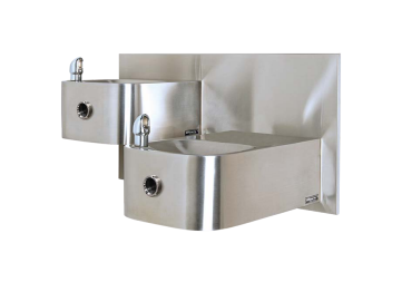 Haws 1119B-H02 Wall Mount ADA Touchless Dual Fountain 