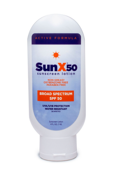 CoreTex SunX 50 Sunscreen Lotion: Broad Spectrum SPF 50