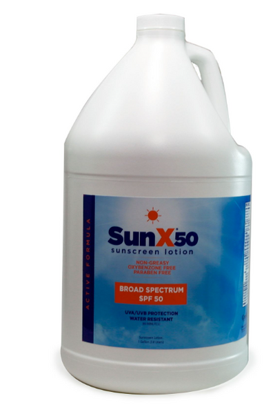 CoreTex SunX 50 Sunscreen Lotion: Broad Spectrum SPF 50