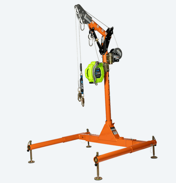 FallTech 6050428WRB 5pc Confined Space Davit System 12" to 29" w/60' FT-R SRL-R.Shop Now!