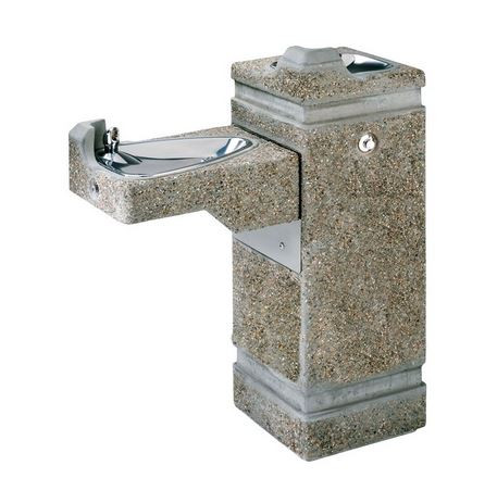 Haws 3150FR Barrier-Free Freeze Resistant Concrete Pedestal Fountain. Shop now!