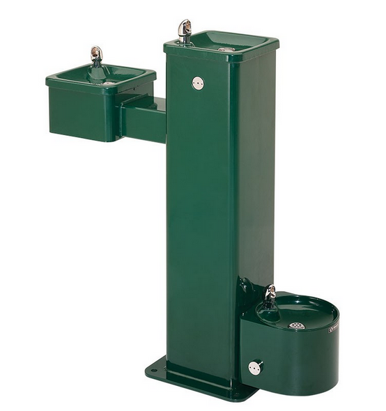 Haws 3500D Superior Duty Vandal Resistant Pedestal Mounted Fountain. Shop now!