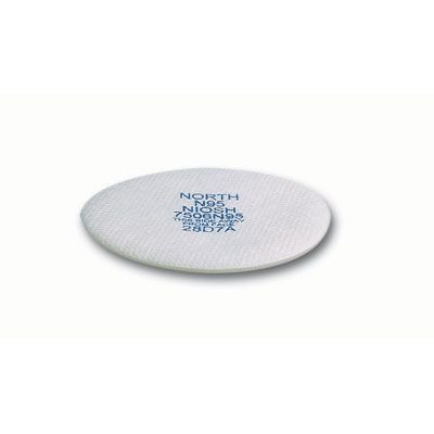 North Safety N95 Non Oil Particulate Filter Pad - 10 Each