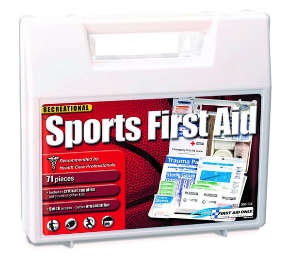 First Aid Only SM-134 10 Person Sports First Aid Kit, Plastic Case. Shop now!