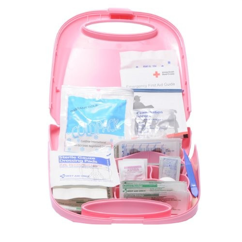 First Aid Only BCA-132 First Aid For Life Kit, Pink Case. Shop Now!
