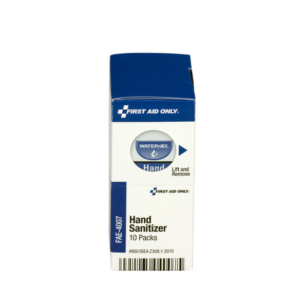 First Aid Only FAE-4007 SC Refill Hand Sanitizer Packets, 10/box. Shop Now!