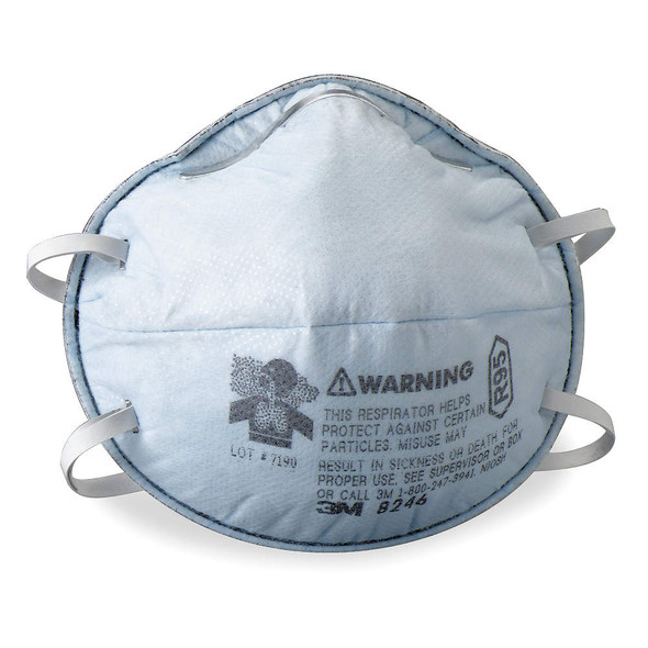 3M 8246 R95 Particulate Respirator  with Nuisance Level Acid Gas Relief. Shop now!