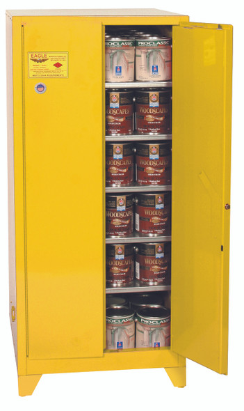Buy Eagle YPI62XLEGS Manual Close 96 Gal Paint & Ink Tower Safety Cabinet today and SAVE up to 25%.
