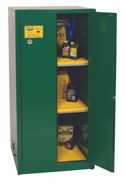 Buy Eagle PEST62X Manual Close 60 Gal Pesticide Safety Storage Cabinet today and SAVE up to 25%.