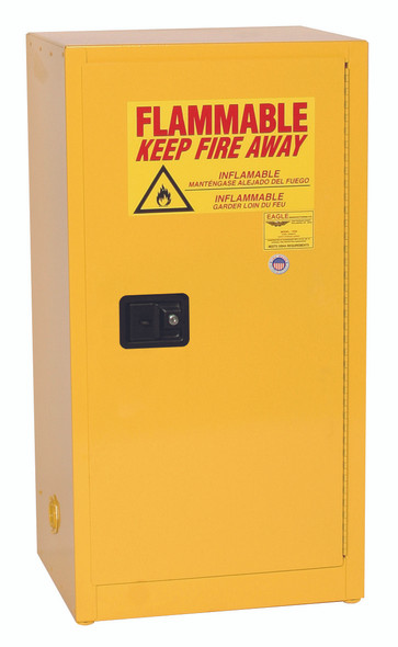 Buy Eagle 1906 Flammable Liquid Safety Storage Cabinet 16 Gal Manual Close today and SAVE up to 25%.