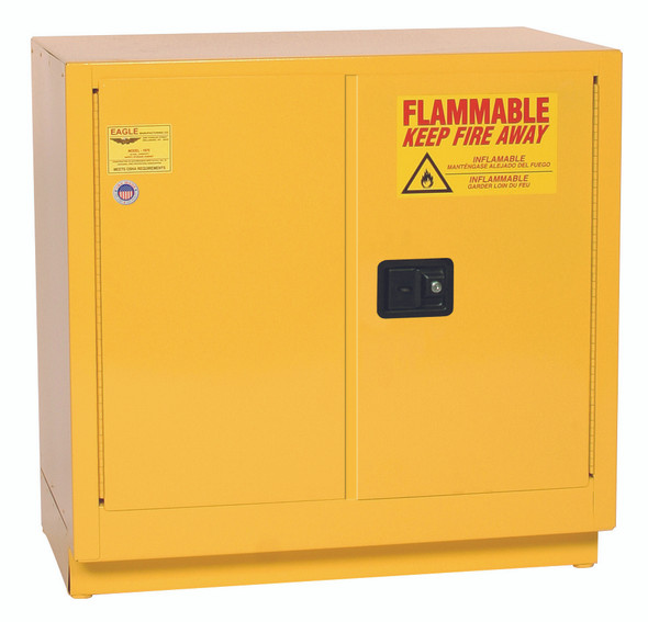 Buy Eagle 1971 Flammable Liquid Safety Storage Cabinet, 22 Gal. Two Door today and SAVE up to 25%.